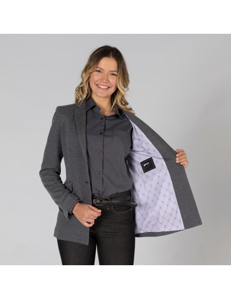 AMERICANA MUJER 2 BOTONES KNITSUIT