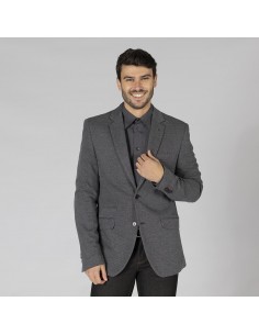 AMERICANA HOMBRE 2 BOTONES SLIM FIT KNITSUIT
