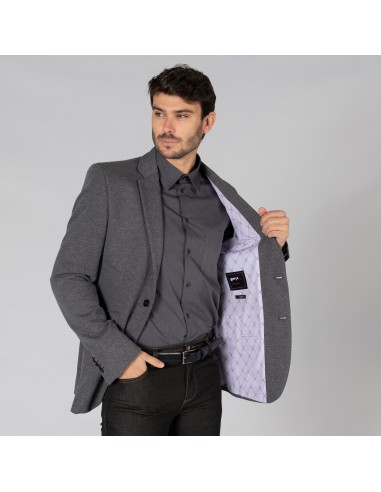 AMERICANA HOMBRE 2 BOTONES SLIM FIT KNITSUIT