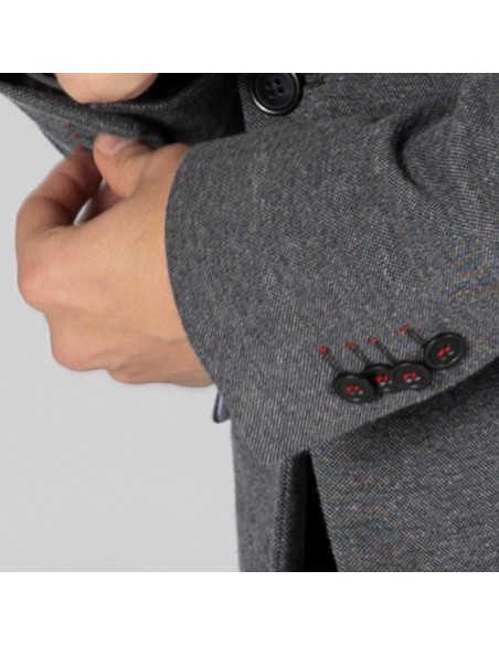 AMERICANA HOMBRE 2 BOTONES SLIM FIT KNITSUIT
