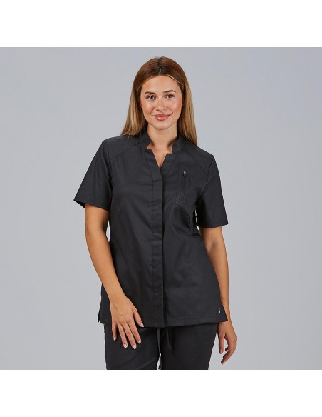 BLUSA MUJER ABIERTA M/C MINA
