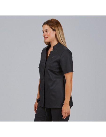 BLUSA MUJER ABIERTA M/C MINA