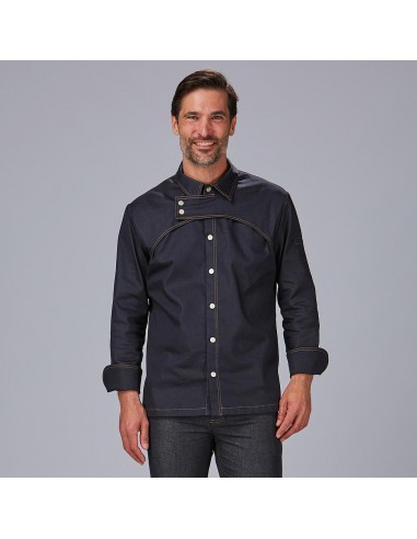 CHAQUETA COCINA HOMBRE PRIETO