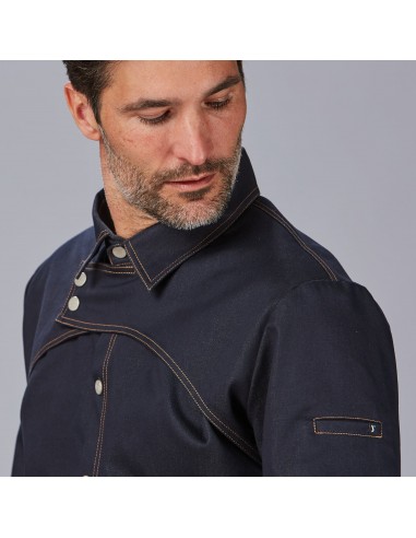 CHAQUETA COCINA HOMBRE PRIETO