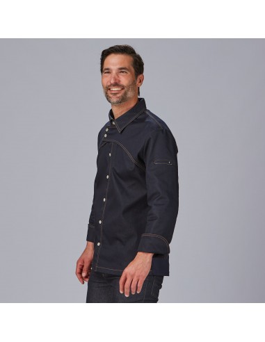 CHAQUETA COCINA HOMBRE PRIETO