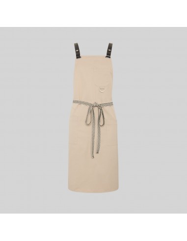 DELANTAL PETO OLLADOS TIRAS COMBI 88X74 CM
