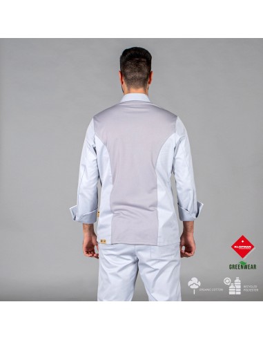 CHAQUETA COCINA UNISEX BELTRAN TEJIDO RECICLADO Y ORGANICO KLOPMAN