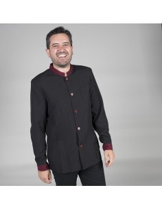 CHAQUETA HOMBRE MAO COMBINADA