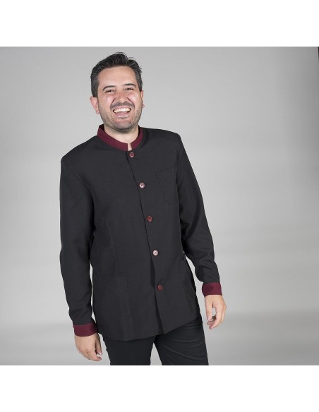 CHAQUETA HOMBRE MAO COMBINADA