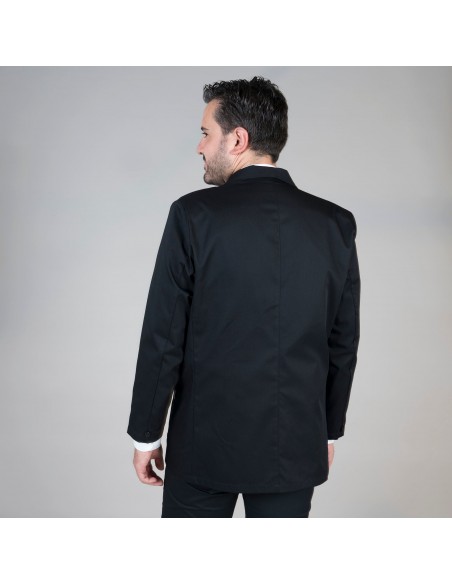 CHAQUETILLA SMOKING 1 BOTON NEGRA