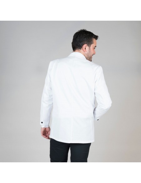 CHAQUETILLA SMOKING 1 BOTON BLANCA