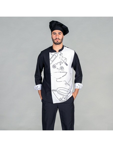CHAQUETA COCINA UNISEX TORRES