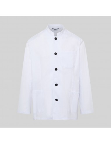 CHAQUETA HOMBRE CUELLO MAO BLANCA