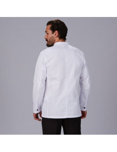 CHAQUETA HOMBRE CUELLO MAO BLANCA