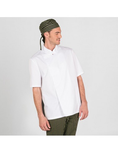 CHAQUETA COCINA M/C VELCRO