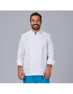 CHAQUETA COCINA UNISEX M/L VELCRO