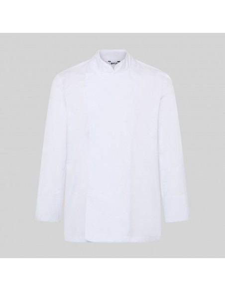 CHAQUETA COCINA UNISEX M/L VELCRO