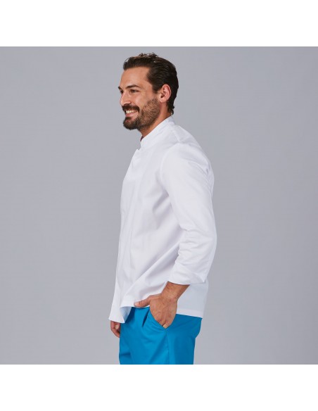 CHAQUETA COCINA UNISEX M/L VELCRO