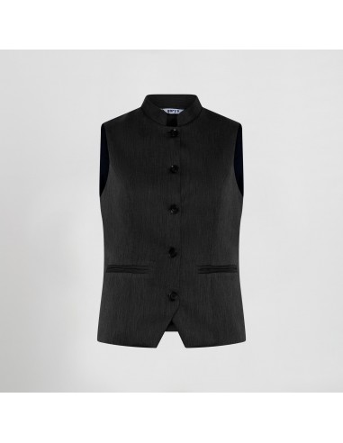 CHALECO MUJER CUELLO MAO CARRASCO