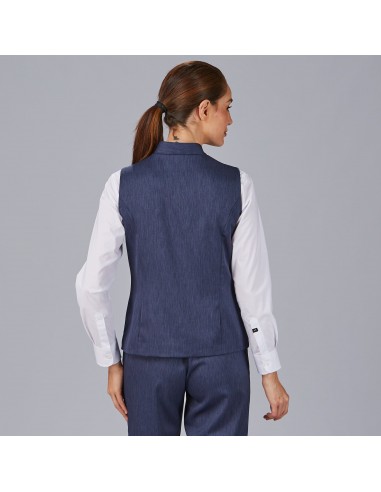 CHALECO MUJER CUELLO MAO LUJAN
