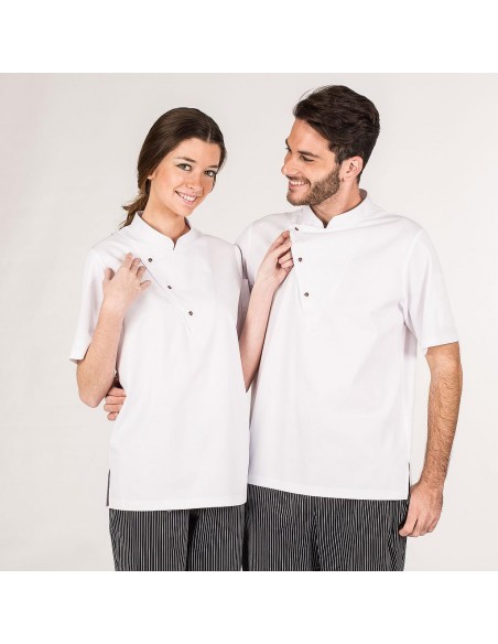 CHAQUETA COCINA UNISEX TANATOS