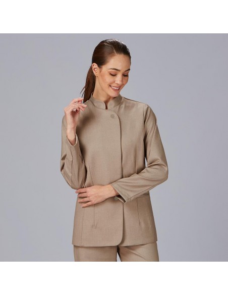 CHAQUETA MUJER CUELLO MAO CAMPOS