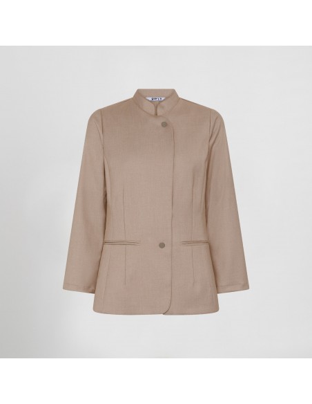 CHAQUETA MUJER CUELLO MAO CAMPOS CHAQUETA MUJER CUELLO MAO CAMPOS