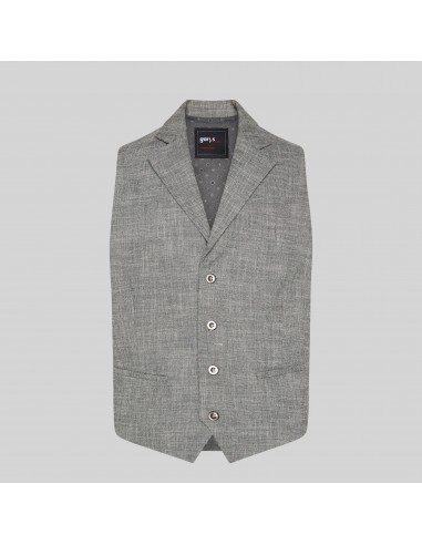 CHALECO HOMBRE SOLAPA CHEVIOT