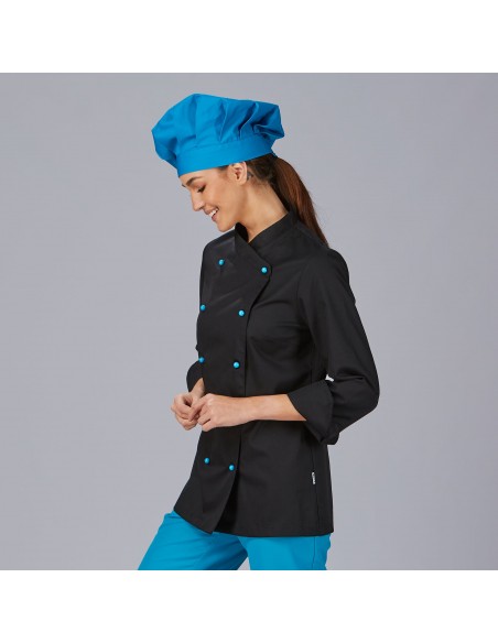 CHAQUETA COCINA MUJER NIZA SIN BOTONES (PEDIR APARTE REF 3111)