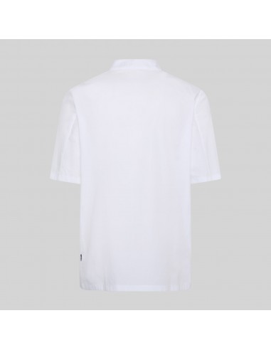 CHAQUETA COCINA UNISEX SARGA BLANCA M/C