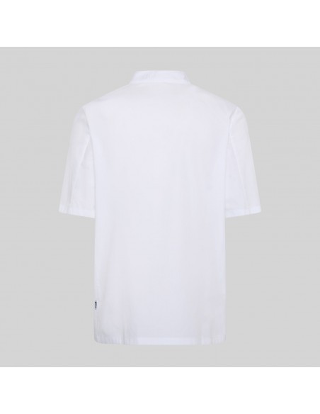 CHAQUETA COCINA UNISEX SARGA BLANCA M/C