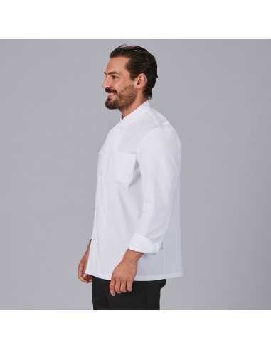 CHAQUETA COCINA UNISEX M/L SARGA BLANCA
