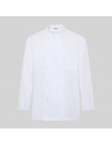 CHAQUETA COCINA UNISEX M/L SARGA BLANCA