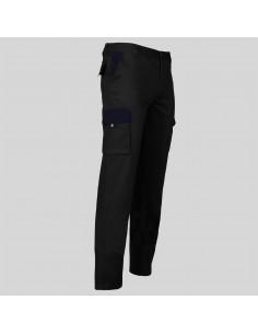 PANTALON UNISEX MULTIBOLSILLOS ELASTICO GAMO COMBINADO