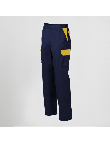 PANTALON UNISEX MULTIBOLSILLOS ELASTICO GAMO COMBINADO