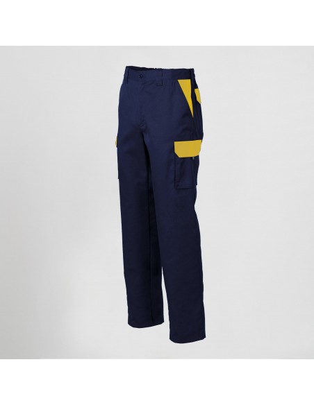 PANTALON UNISEX MULTIBOLSILLOS ELASTICO GAMO COMBINADO