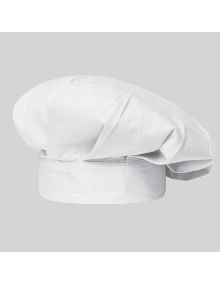 GORRO GRAN CHEF BLANCO CON VELCRO