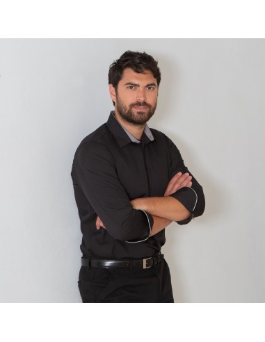 CAMISA HOMBRE SLIM FIT POPELÍN MAURO