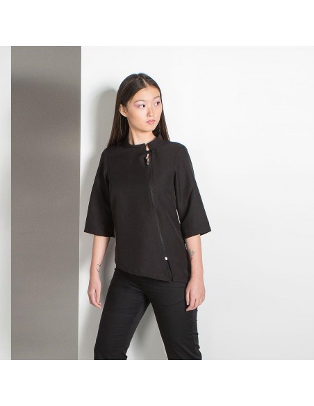 BLUSA MUJER CREMALLERA COSTADO