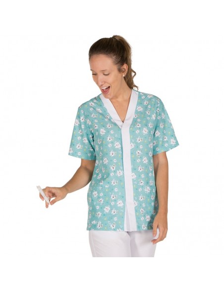 BLUSA UNISEX ABIERTA DIENTES