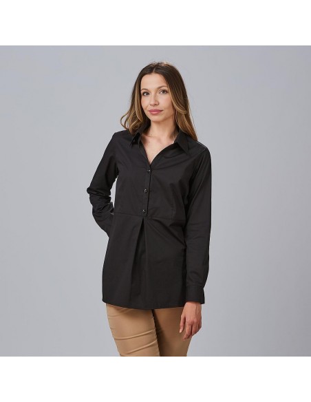 CAMISA MUJER MANGA ROLL UP LIVIA