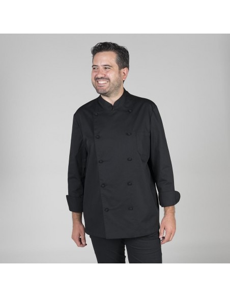 CHAQUETA COCINA UNISEX FLORENCIA M/L