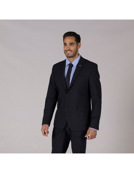 AMERICANA HOMBRE 2 BOTONES SLIM FIT TRIP