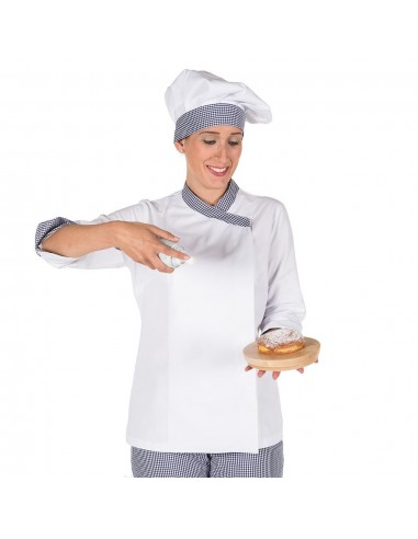 CHAQUETA COCINA MUJER COMBI