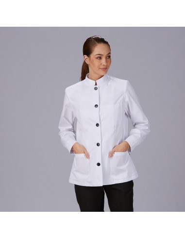 BLUSA MUJER CUELLO MAO M/LARGA