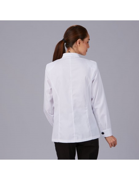 BLUSA MUJER CUELLO MAO M/LARGA