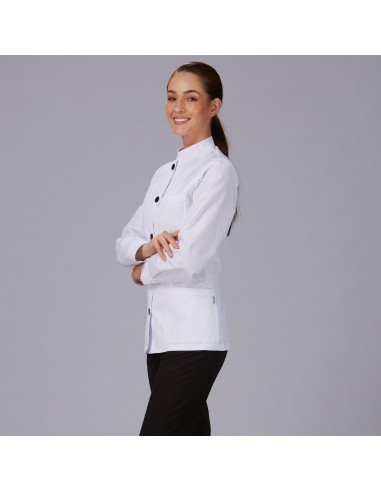 BLUSA MUJER CUELLO MAO M/LARGA