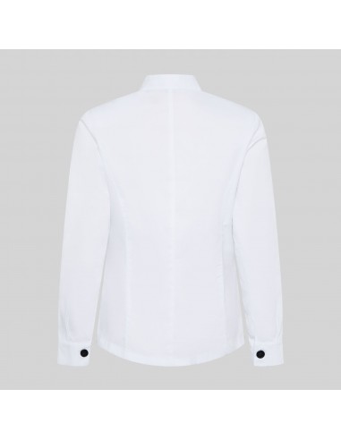 BLUSA MUJER CUELLO MAO M/LARGA
