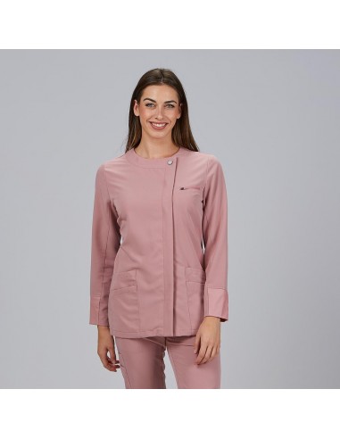BLUSA MUJER ABIERTA MANGA LARGA MARINA