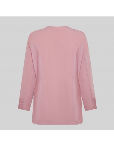 BLUSA MUJER ABIERTA MANGA LARGA MARINA